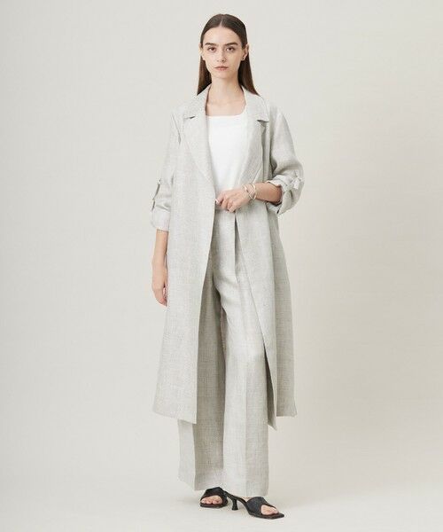 L size ONWARD(大きいサイズ) / エルサイズオンワード ニット・セーター | 【洗える】 シンセティックフルニードル ニットプルオーバー | 詳細13