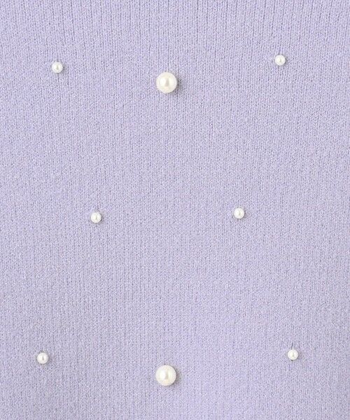 L size ONWARD(大きいサイズ) / エルサイズオンワード ニット・セーター | 【洗える】パール調ディテール ニット | 詳細14