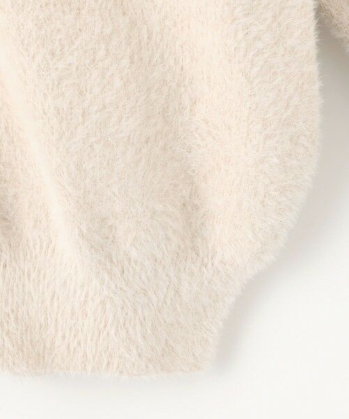 L size ONWARD(大きいサイズ) / エルサイズオンワード ニット・セーター | 【洗える】シャギーニット パーカー | 詳細9