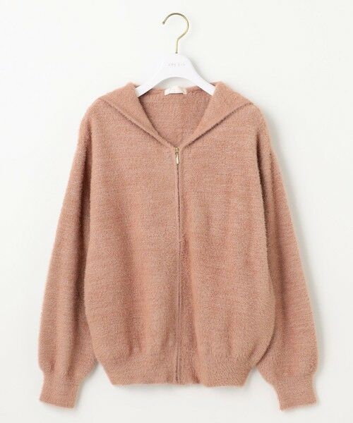 L size ONWARD(大きいサイズ) / エルサイズオンワード ニット・セーター | 【洗える】シャギーニット パーカー | 詳細14