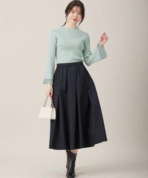 L size ONWARD(大きいサイズ) / エルサイズオンワード ニット・セーター | 【洗える】シアーディテール ニット | 詳細10