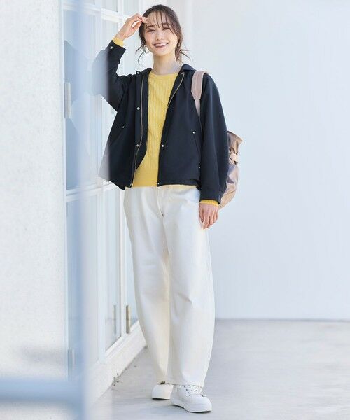 L size ONWARD(大きいサイズ) / エルサイズオンワード ニット・セーター | 【貴島明日香さんコラボ】ケーブル ニャット | 詳細2