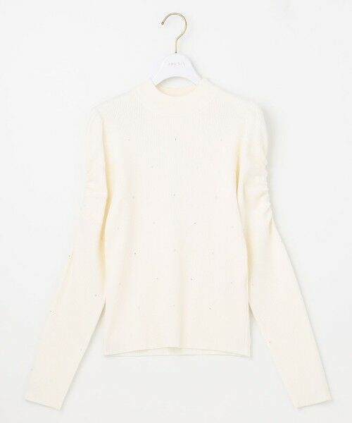 L size ONWARD(大きいサイズ) / エルサイズオンワード ニット・セーター | 【洗える】ビジュー プルオーバー | 詳細5