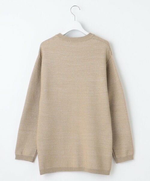 L size ONWARD(大きいサイズ) / エルサイズオンワード カーディガン・ボレロ | 【洗える】シャイニーツイードニット アウター | 詳細7