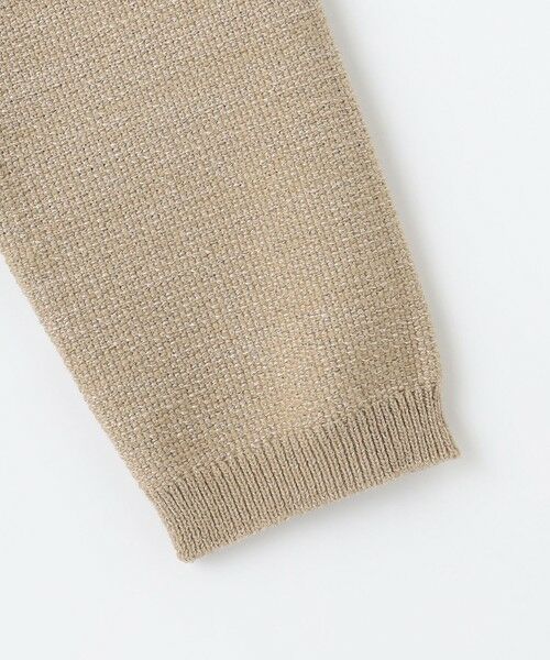 L size ONWARD(大きいサイズ) / エルサイズオンワード カーディガン・ボレロ | 【洗える】シャイニーツイードニット アウター | 詳細5