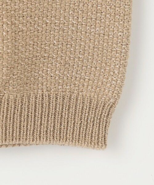 L size ONWARD(大きいサイズ) / エルサイズオンワード ニット・セーター | 【洗える】シャイニーツイードプルオーバー ニット | 詳細7