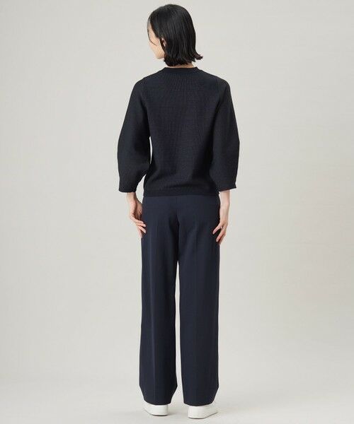 L size ONWARD(大きいサイズ) / エルサイズオンワード ニット・セーター | 【洗える】シャイニーツイードプルオーバー ニット | 詳細12