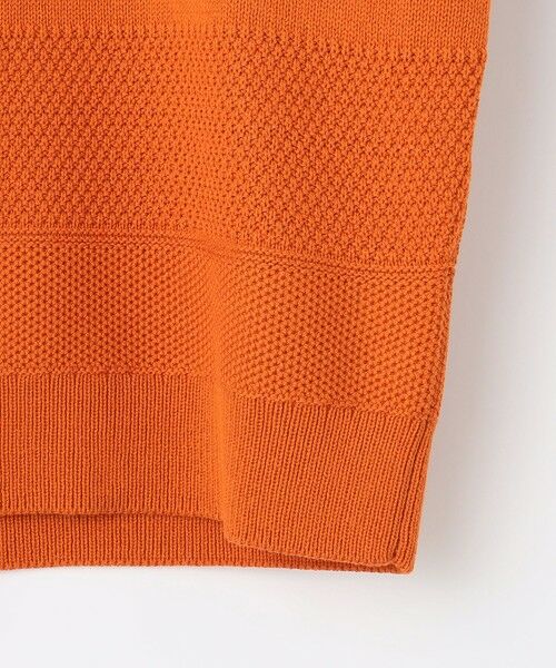 L size ONWARD(大きいサイズ) / エルサイズオンワード ニット・セーター | 【洗える】コットンポリミドルゲージ ニット | 詳細3