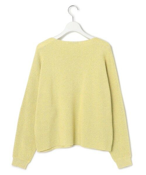 L size ONWARD(大きいサイズ) / エルサイズオンワード ニット・セーター | 【Oggi3月号掲載/洗える】コットンギマ クロップド ドルマン ニット | 詳細8