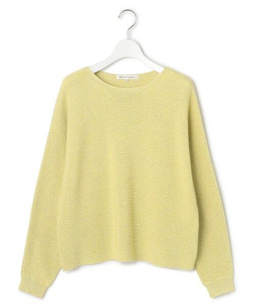 L size ONWARD(大きいサイズ) / エルサイズオンワード ニット・セーター | 【Oggi3月号掲載/洗える】コットンギマ クロップド ドルマン ニット | 詳細7