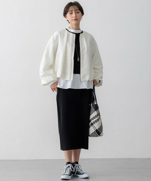 L size ONWARD(大きいサイズ) / エルサイズオンワード ニット・セーター | 【洗える】シャツ コンビネーション ニット | 詳細14