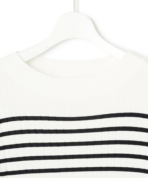 L size ONWARD(大きいサイズ) / エルサイズオンワード ニット・セーター | 【洗える】シルキーレーヨンワイドリブ ニット | 詳細14