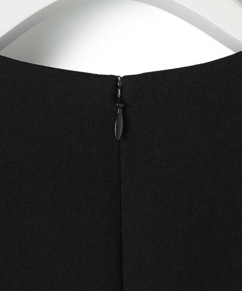 L size ONWARD(大きいサイズ) / エルサイズオンワード ドレス | 【APPLAUDIR】クリアジョーゼット ドットチュールコンビ ドレス | 詳細11