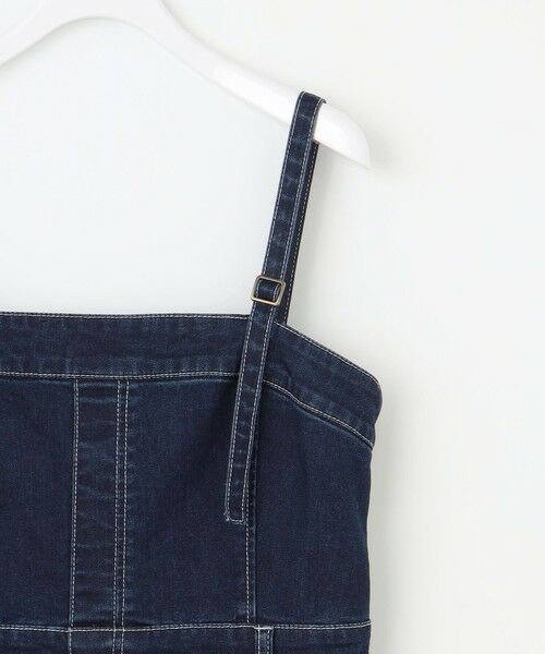 L size ONWARD(大きいサイズ) / エルサイズオンワード ロング・マキシ丈ワンピース | 【洗える】ストレッチライトデニム ワンピース | 詳細6