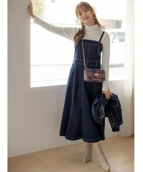 専用★芽風★ソフトデニム風ワンピ♪♪ストレッチ ☆芽風☆ソフトデニム風ワンピ♪♪ストレッチ - メルカリ