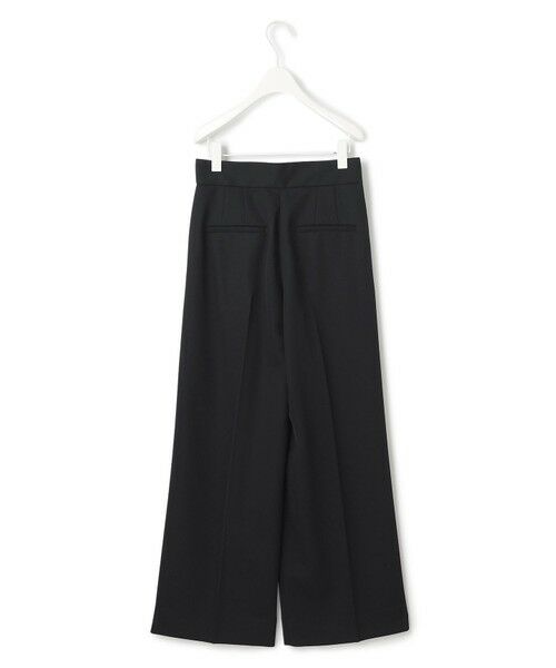 L size ONWARD(大きいサイズ) / エルサイズオンワード その他パンツ | 【洗える】シルフィルダブルクロス ワイドパンツ | 詳細13