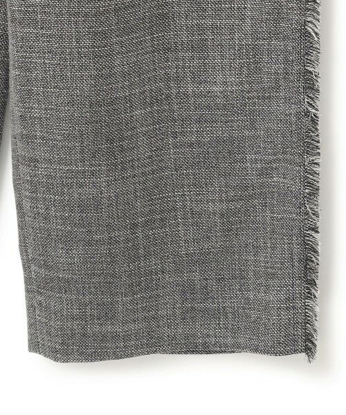 L size ONWARD(大きいサイズ) / エルサイズオンワード その他パンツ | 【洗える】 ライトスラブツイード ワイドパンツ | 詳細17