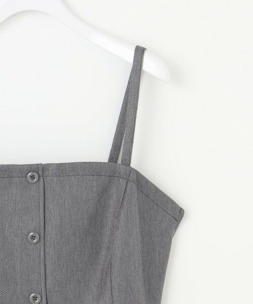L size ONWARD(大きいサイズ) / エルサイズオンワード セットアップ | 【洗える】ビスチェ & ワイドパンツ セット | 詳細8