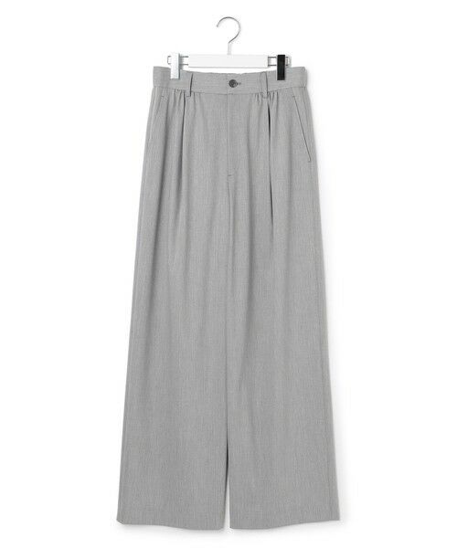 L size ONWARD(大きいサイズ) / エルサイズオンワード その他パンツ | 【Oggi3月号掲載/セットアップ対応】ライトクロス ワイドパンツ | 詳細5