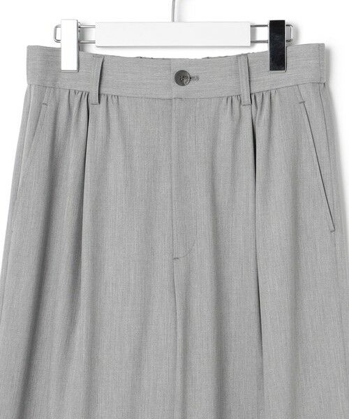 L size ONWARD(大きいサイズ) / エルサイズオンワード その他パンツ | 【Oggi3月号掲載/セットアップ対応】ライトクロス ワイドパンツ | 詳細7