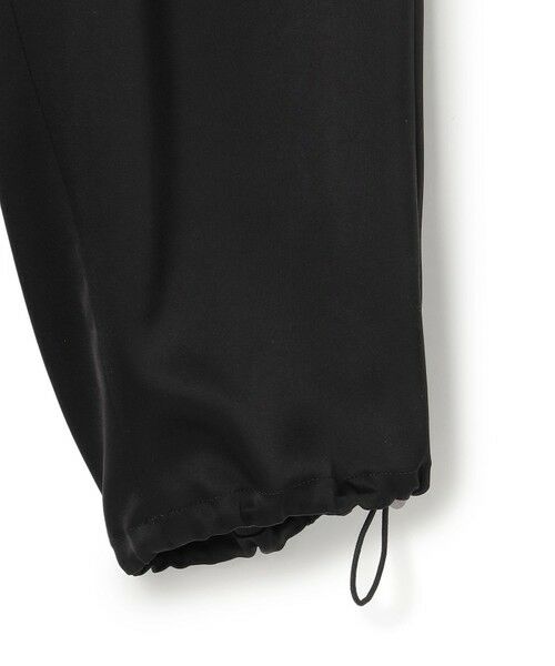 L size ONWARD(大きいサイズ) / エルサイズオンワード その他パンツ | 【洗える】ドレープサテン 2WAY ドロスト パンツ | 詳細12