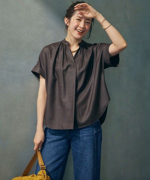 L size ONWARD(大きいサイズ) / エルサイズオンワード デニムパンツ | 【RED CARD TOKYO×23区/VERY3月号掲載】デニム ライン ワイドパンツ | 詳細19