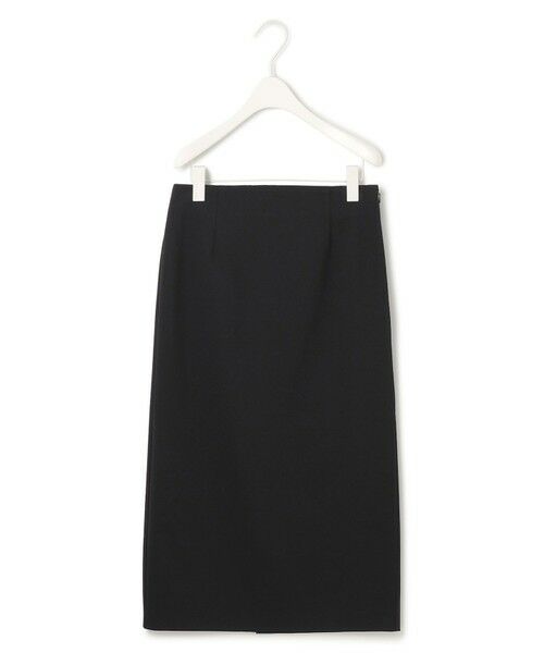 L size ONWARD(大きいサイズ) / エルサイズオンワード ミニ・ひざ丈スカート | 【洗える】 コットンコンプレッシャー スカート | 詳細11