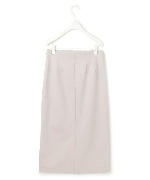 L size ONWARD(大きいサイズ) / エルサイズオンワード ミニ・ひざ丈スカート | 【洗える】 コットンコンプレッシャー スカート | 詳細12