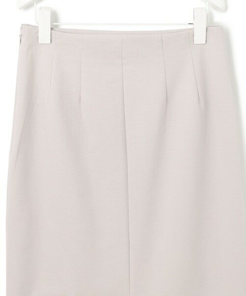 L size ONWARD(大きいサイズ) / エルサイズオンワード ミニ・ひざ丈スカート | 【洗える】 コットンコンプレッシャー スカート | 詳細14