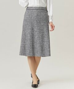 L size ONWARD(大きいサイズ) / エルサイズオンワード ミニ・ひざ丈スカート | 【セットアップ対応】Light Tweed スカート