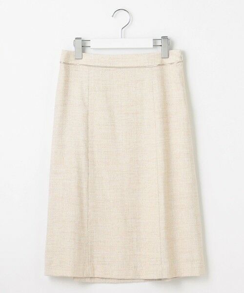 L size ONWARD(大きいサイズ) / エルサイズオンワード ミニ・ひざ丈スカート | 【セットアップ対応】Light Tweed スカート | 詳細16