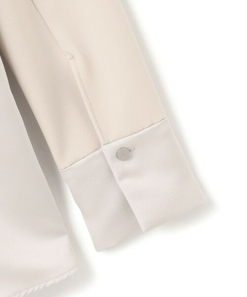 L size ONWARD(大きいサイズ) / エルサイズオンワード シャツ・ブラウス | 【洗える】ミリオーネダンボールニット ペプラムブラウス | 詳細13