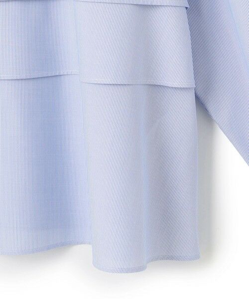 L size ONWARD(大きいサイズ) / エルサイズオンワード シャツ・ブラウス | 【洗える】 クリーンブロード クロップドブラウス | 詳細14