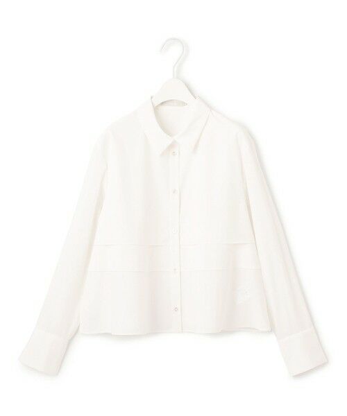 L size ONWARD(大きいサイズ) / エルサイズオンワード シャツ・ブラウス | 【洗える】 クリーンブロード クロップドブラウス | 詳細20