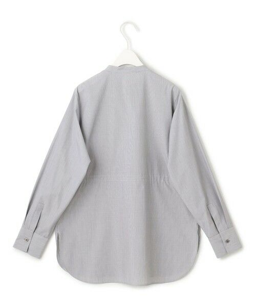 L size ONWARD(大きいサイズ) / エルサイズオンワード シャツ・ブラウス | 【洗える】 クリーンブロード バンドカラーシャツ | 詳細3