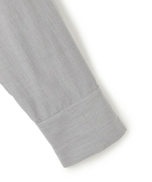 L size ONWARD(大きいサイズ) / エルサイズオンワード シャツ・ブラウス | 【洗える】 クリーンブロード バンドカラーシャツ | 詳細5