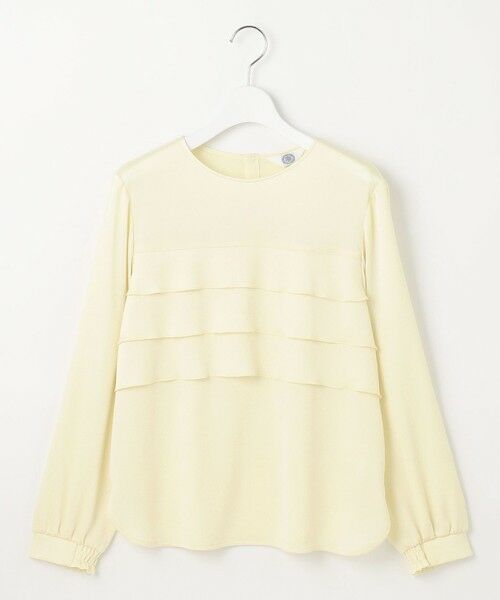 L size ONWARD(大きいサイズ) / エルサイズオンワード シャツ・ブラウス | 【洗える】ヴィンテージWAVE ブラウス | 詳細11