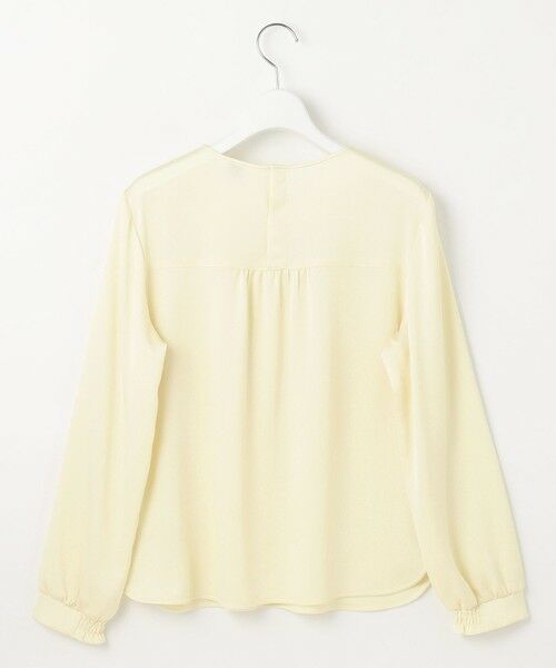 L size ONWARD(大きいサイズ) / エルサイズオンワード シャツ・ブラウス | 【洗える】ヴィンテージWAVE ブラウス | 詳細13