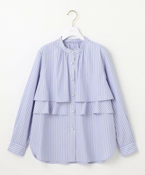 L size ONWARD(大きいサイズ) / エルサイズオンワード シャツ・ブラウス | 【洗える】ラッフルレイヤード ブラウス | 詳細18