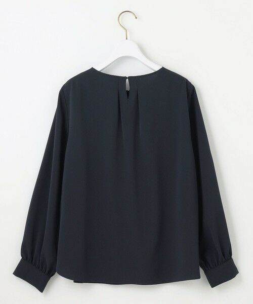 L size ONWARD(大きいサイズ) / エルサイズオンワード シャツ・ブラウス | 【洗える】フロントパール調 ブラウス | 詳細11