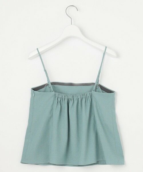 L size ONWARD(大きいサイズ) / エルサイズオンワード その他トップス | 【セットアップ対応・接触冷感・洗える】リネンライクシンセティックキャミ ビスチェ | 詳細11