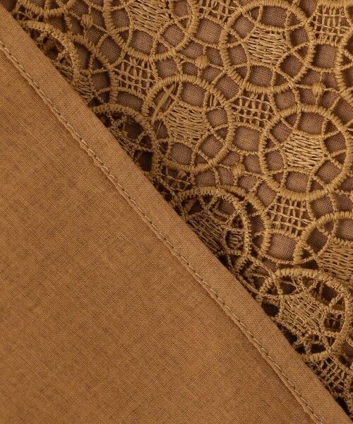 L size ONWARD(大きいサイズ) / エルサイズオンワード シャツ・ブラウス | 【洗える】ジオメトリックフラワーレースプルオーバー ブラウス | 詳細14