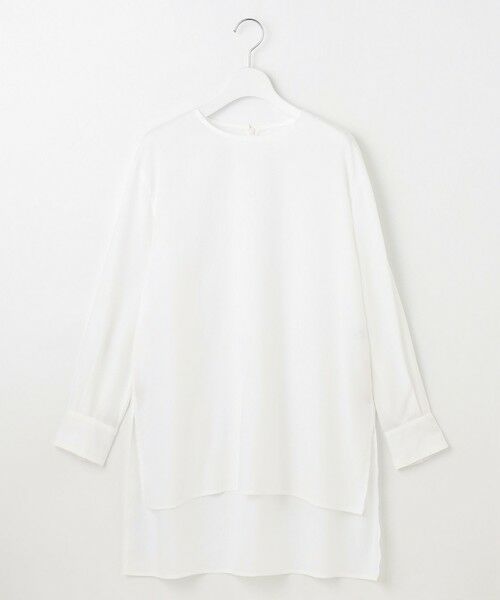 L size ONWARD(大きいサイズ) / エルサイズオンワード シャツ・ブラウス | 【SHIHOさん着用・洗える】SOMELOSチュニック ブラウス | 詳細5