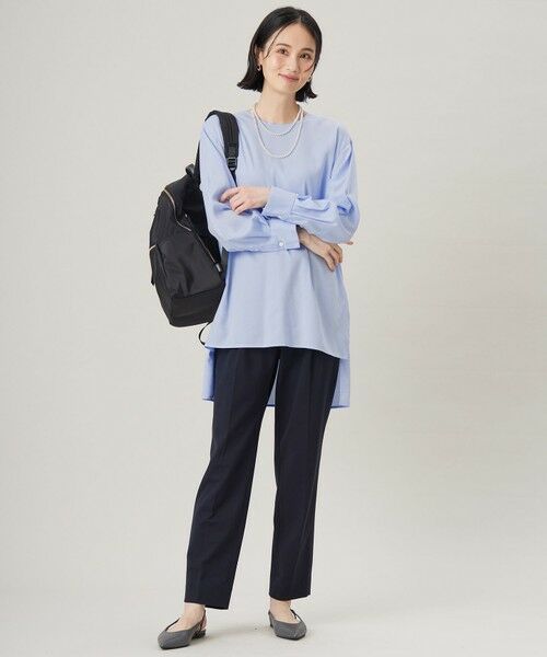 L size ONWARD(大きいサイズ) / エルサイズオンワード シャツ・ブラウス | 【SHIHOさん着用・洗える】SOMELOSチュニック ブラウス | 詳細13