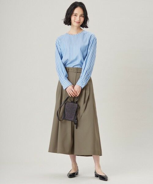 L size ONWARD(大きいサイズ) / エルサイズオンワード シャツ・ブラウス | 【SHIHOさん着用・洗える】SOMELOSチュニック ブラウス | 詳細16