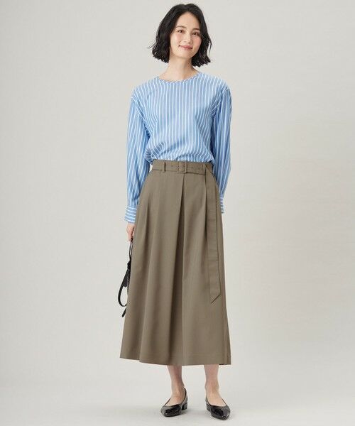 L size ONWARD(大きいサイズ) / エルサイズオンワード シャツ・ブラウス | 【SHIHOさん着用・洗える】SOMELOSチュニック ブラウス | 詳細17