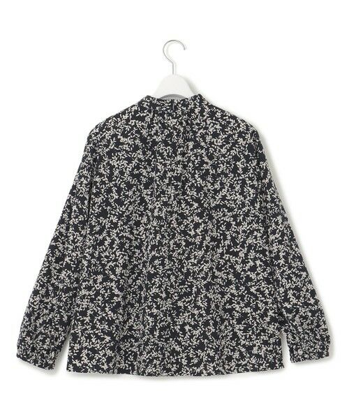L size ONWARD(大きいサイズ) / エルサイズオンワード シャツ・ブラウス | 【洗える】シャドーリーフ プリント ブラウス | 詳細9