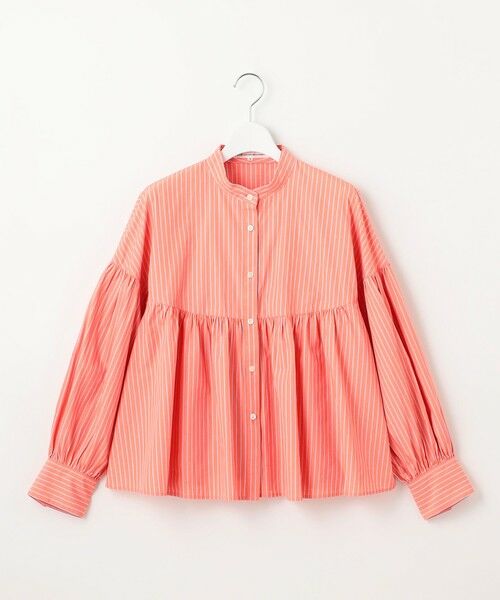 L size ONWARD(大きいサイズ) / エルサイズオンワード シャツ・ブラウス | 【洗える】CANCLINI ギャザー フレア ブラウス | 詳細17