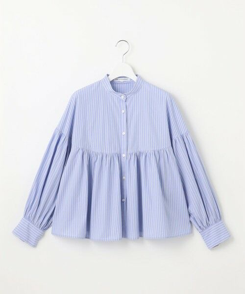 L size ONWARD(大きいサイズ) / エルサイズオンワード シャツ・ブラウス | 【洗える】CANCLINI ギャザー フレア ブラウス | 詳細20