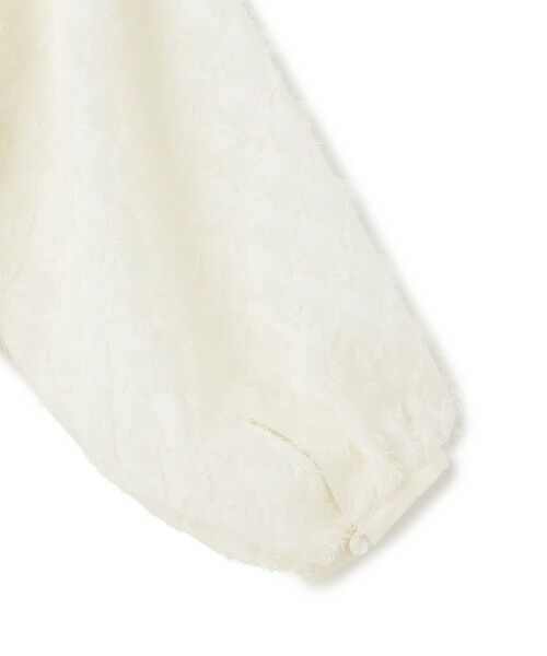 L size ONWARD(大きいサイズ) / エルサイズオンワード シャツ・ブラウス | 【洗える】シアーカットジャカード ブラウス | 詳細8